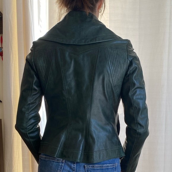 Real leather jacket - Picture 2 of 2